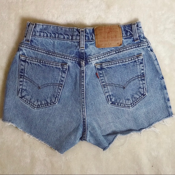 Vintage Levi’s 521 Cutoff Shorts H04 - Picture 4 of 5